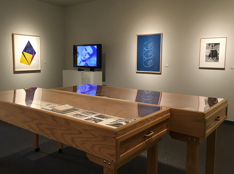 artwork displayed on walls