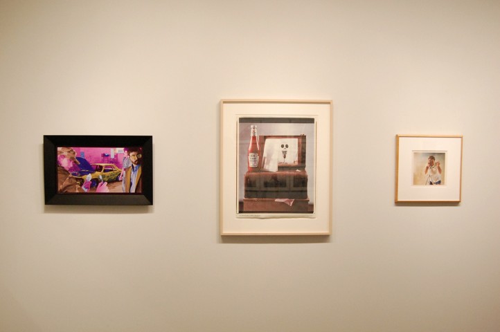 framed artwork on wall