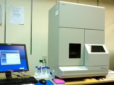 a picture of a Genetic analyzer