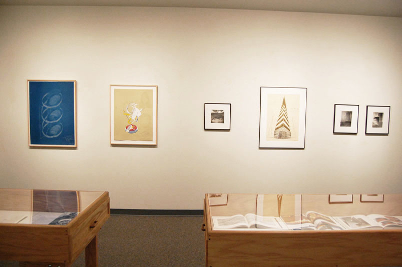 framed artwork on wall