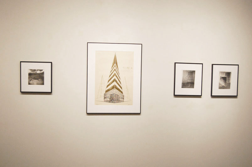 framed artwork on wall
