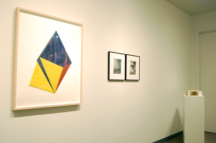 framed artwork on wall