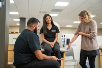 pa students learning in the lab