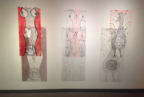 artwork on wall